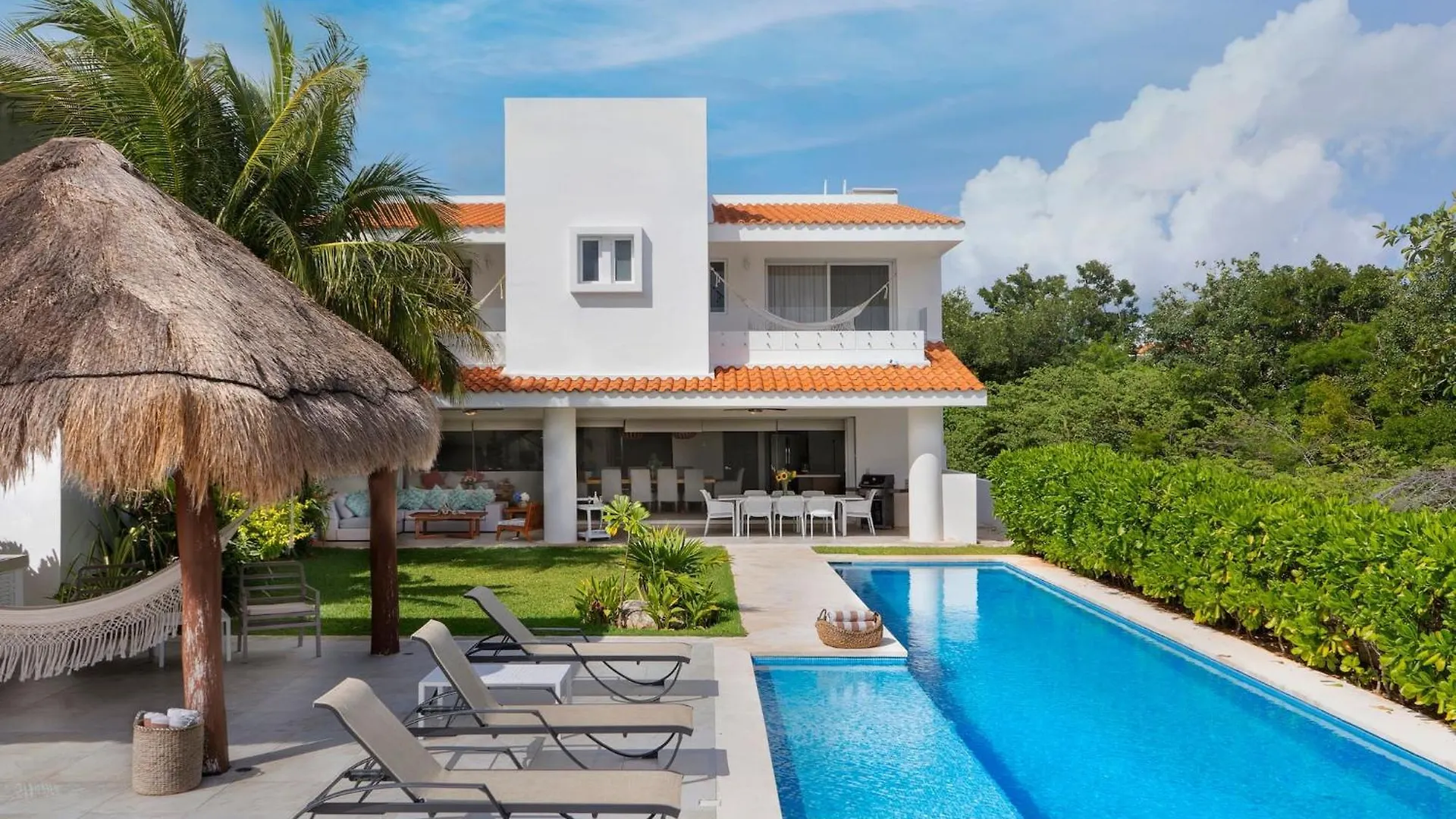 Casa Caleta ❂ Marina Private Dock Villa Puerto Aventuras